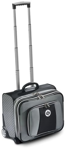 Drakes Pride Silver Low Roller Trolley Bag B4296**