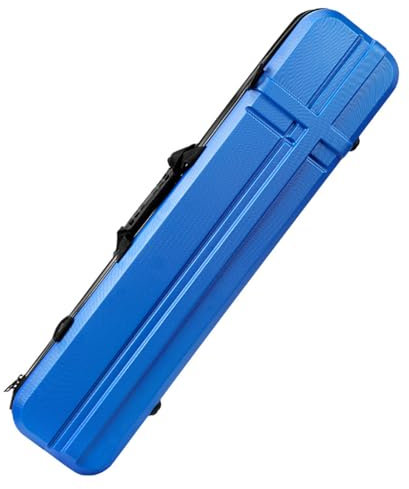 Takedown Recurve Bogen Tasche Hart,ABS-Hartschalen-Bogensport- und Reisetasche für Die Jagd,Schießtraining,Leichter Bogenkoffer-Rucksack mit Dicker Schaumstoffpolsterung(Size:90*20*14cm,Color:blau)