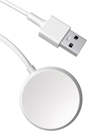 Yaekea Cavo USB per caricabatterie Pixel Watch, 3,3 m, cavo di ricarica di ricambio solo per Google Pixel Watch 1, stazione di ricarica smartwatch (bianco)