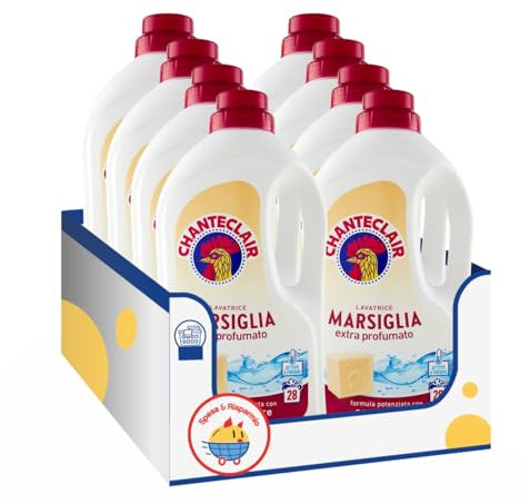 Detersivo lavatrice al profumo di Marsiglia con sgrassatore – Variazioni 4/8/12 Pezzi – 1260 ml (8)