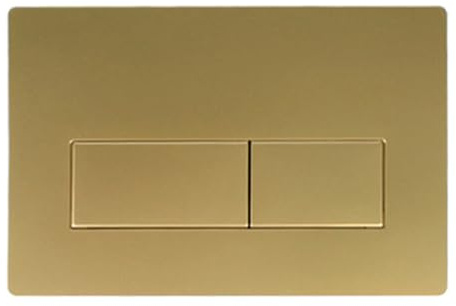 Geberit Sigma Replacement Flush Plate, Dual Flush Button for Sigma 01/20/30/50 UP300 UP320 Cisterns (Golden)