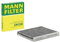 MANN-FILTER CUK 2545 Innenraumfilter/Kabinenluftfilter - Pollenfilter mit Aktivkohle - für Pkw + Transporter