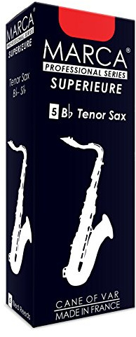 Marca SP625 SUPERIEURE 2.5 Tenor Sax Reeds (Pack of 5)