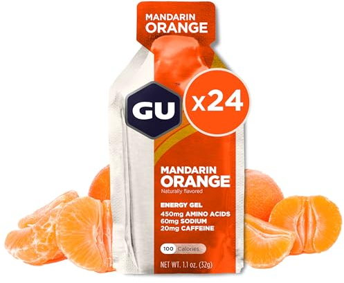 GU Energy Gel Mandarin Orange, 768 grams