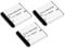 High Capacity - 3 x Rechargeable Battery for Kodak EasyShare M320, M340, M341, M753, M763, M853, M863, M893 IS, M1063, M1073 IS, MD41, MD853, MD863, MD1063, MX1063, V550, V570, V610 and V705 Digital Camera