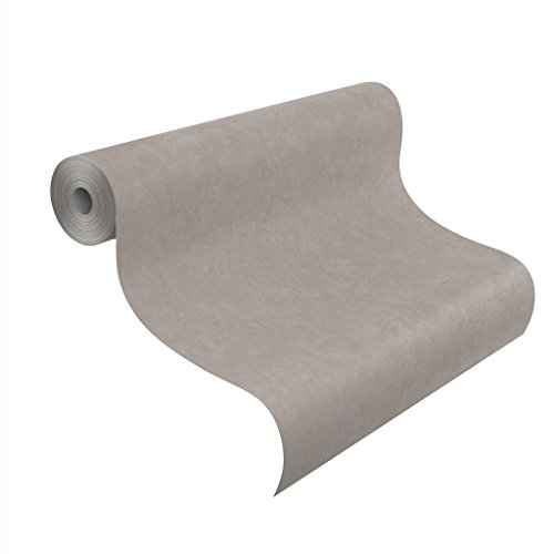 Rasch Tapeten Rasch Vlies-Tapete, Putz-Optik in grau, 512625