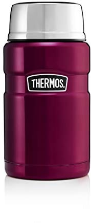 Thermos Très Grand Isotherme en Acier Inoxydable, 710 ML, Bleu métallisé