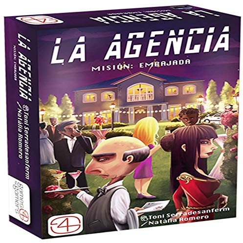 Games 4 Gamers GFGG4GAG001 Agentur. Mission: Botschaft, bunt