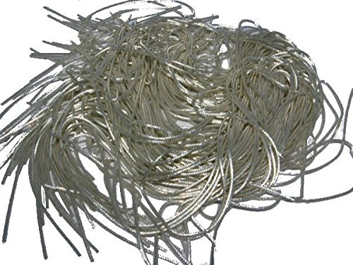 Schreiber Deko Bouillondraht/Effektdraht Silber 100 Gramm fein