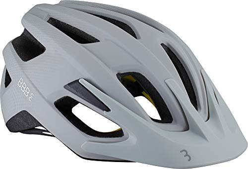 BBB Cycling BHE-22 Helmet Dune MIPS Helm, Off White, M (55-58cm), Matt Weiß