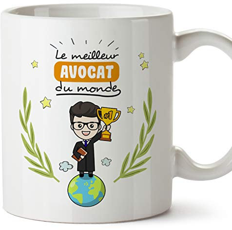 (Tasse in Französisch) Anwalt 350 ml