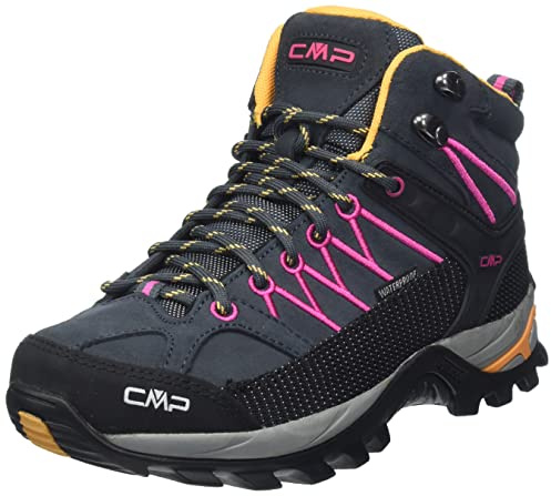 CMP Damen Rigel Mid Wmn Wp Trekking Shoes, Anthracite Bougainvillea ,38 EU