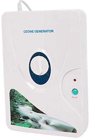 WUPYI2018 Generador de ozono, 220 V, generador de ozono, dispositivo de ozono, purificador de aire de ozono, purificador de aire, 600 g/h, portátil, ozono, para agua, verduras, frutas