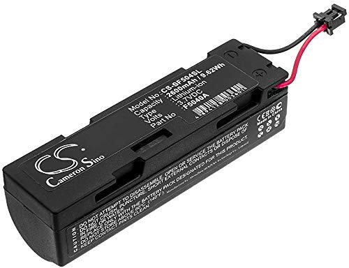 Ersatz-Akku für APS-Modell, kompatibel mit Symbol, passend für Teilenummer BCS1002, F5040A, PS3050, BCS1002, FNN7810A, PSS3050, 3,7 V, 2600 mAh/9,62 Wh, Li-Ion