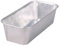 Wertpack Aluformen für Fleischkäse, Leberkäsform, Alu, Silber, 1 kg, 232x108x60 mm, 100 Stück