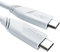 All-purpose 4K USB-C Cable, USB 3.2 Gen 2 – 2m (transfers data and 4K video at 10Gbps, 100W of charging power thanks to PD3, universal data/charging/monitor cable, white) by CableDirect