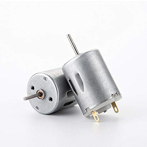 DC 3-12V 5000-15000RPM Mini 280 Moteur à Courant Continu Moteurs de Bricolage Magnétiques Puissants à Grande Vitesse, Outil de Machines Électriques (1 pièces)