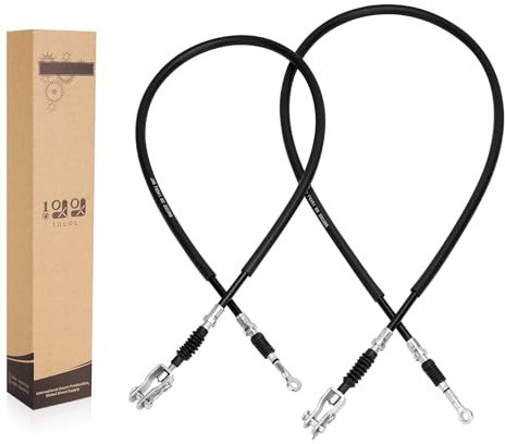 10L0L Cavo freno 2 pezzi per Yamaha G8 G14 G16 G19 G20 G22 Gas e Carrello elettrico JF2-F6351-10 JF2-F6341-00