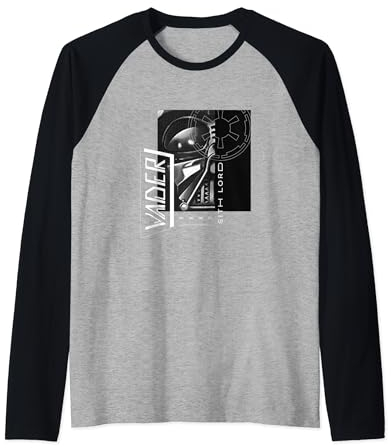 Star Wars: Obi-Wan Kenobi Vader Sith Lord Poster Raglan Baseball Tee