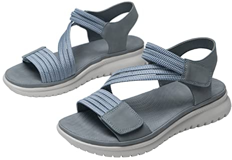 Women's Walking Sandals Fashion Comfortable Athletic Hiking Sandals With Support Outdoor Sport Shoes