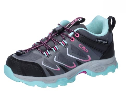 CMP Kids BYNE Low WP Outdoor Shoes Kinder-Sportschuhe, Anthrazit, 35 EU