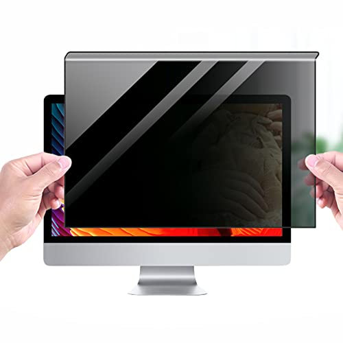 JQZWXX 19-27 Zoll Computer-Sichtschutzfilter, Acrylmaterial, Kratzfest, UV-Beständig, Gegen Blaulicht, Abnehmbarer Sichtschutz, Hängende Art, Spurlose Monitor Schallwand / 27Inch/612.6x356mm