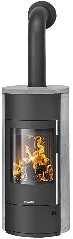 Oranier | Kaminofen | Polar Neo Vantage W+ | 6,5 kW | Speckstein