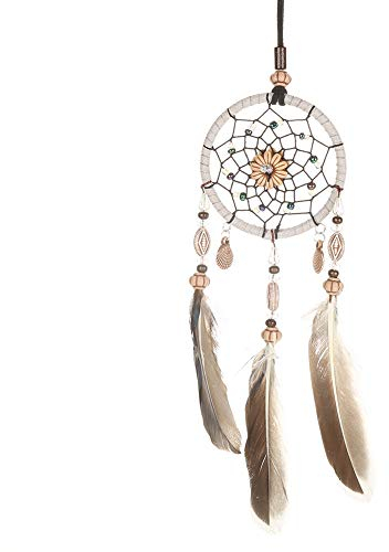 Traumfänger – Nice Dream Kreativer handgefertigter Traumfänger Dream Catcher mit Federmuscheln, Wandbehang, Ornament, Auto-Anhänger, hängende Dekoration