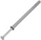 AERZETIX - C67170 - Lot de 25 Chevilles à Clou Ø10x140mm à collerette biseautée en polyéthylène + 25 Clou-vis Ø6.9x150 mm à tête fraisée PZ3 en Acier - à Frapper - ossature métallique béton Brique