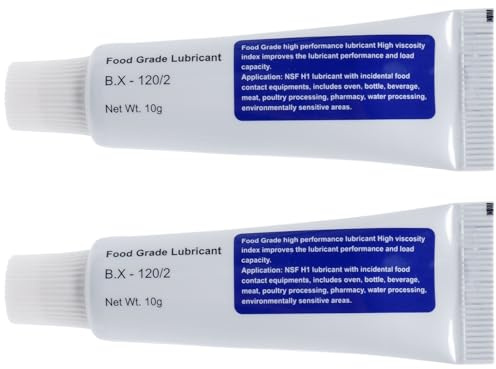 Multi-Purpose Lubricants 0.35oz (2 Pack) Snap & Zipper Lubricant, Food Grade Grease, Silicone Grease for Cooler Bag, Freezer Bag, Boat Cooler, O Rings, Hinges, Fishing Reels, Toolbox Essentials