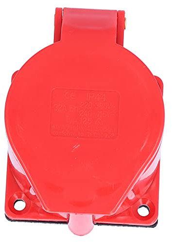 Enchufe Industrial 5 polos, 3 fases, impermeable, Montaje empotrado 32A 220-380V/240-415V Enchufes, Inversor de corriente