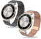 KUWAI 2 Stück Armbänder für Huawei Watch GT4 41mm, Rostfreie Stähle Band für Männer und Frauen (D)
