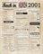 Woaipati Poster Back in 5,082.5 cm UK, Happy 23th Birthday, Party-Dekoration, elegantes Geschenk, 23 Jahre Jahrestag, Idee, Heimdekoration für Damen und Herren, ungerahmt – 2001