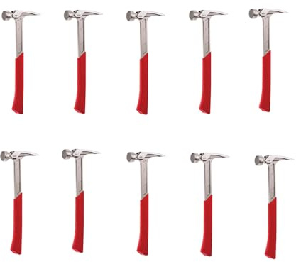 Framing Hammer for Milwaukee 48-22-9022 22-Oz Asymmetrical Milled Face Straight Claw Framing Hammer