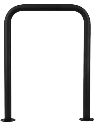 MORIA DESIGN Fahrradständer Boden - 80 x 60 cm Bodenparker für 2 Fahrräder - stabiler Fahrradständer für Mountainbike MTB und E-Bike - Fahrradanlehnbügel galvanisiert pulverbeschichtet