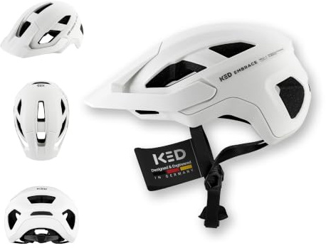 KED Embrace MU-1 Allround Helm Für City Trail Mit Verstellbarem Visier und Insektenschutznetz