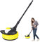 Idropulitrice Pulitore Superfici,Lavapressione Elettrico - Utensili Casa e Giardino per Pavimenti Cemento Deck Esterni Lavaggio Auto e Casa