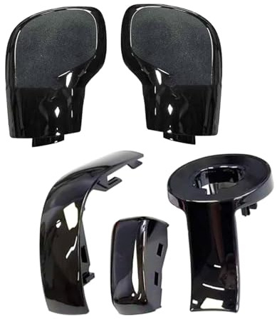 TAOZHUGONG Seitenabdeckung für Golf 6 7 R für GTI für Passat B7 B8 für CC für Jetta, Schaltknauf Kopf, Schaltknauf Seitenabdeckung (A)