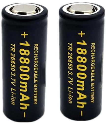 HUOYALU Batteria Ricaricabile da 18800 mAh Batteria da 3,7 Volt Top Piatta Ricaricabile per farfonne, dispositivi elettronici di Giocattoli ECC.