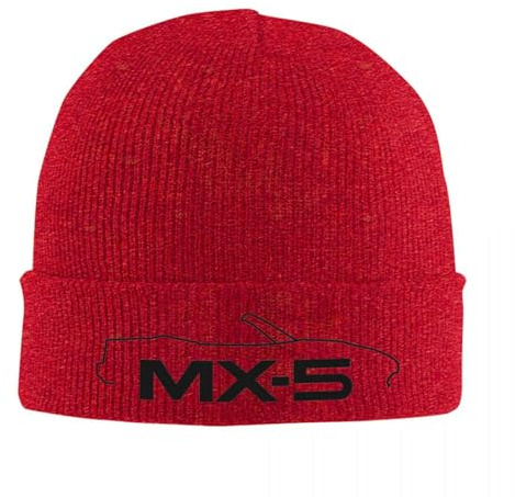 DNRASOK MX5 NA Hüte Herbst Mütze Warme Mützen Damen Männer Strickmützen
