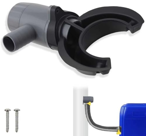 ANEELV 70-100 mm tubo di scarico, raccoglitore per acqua piovana per secchi