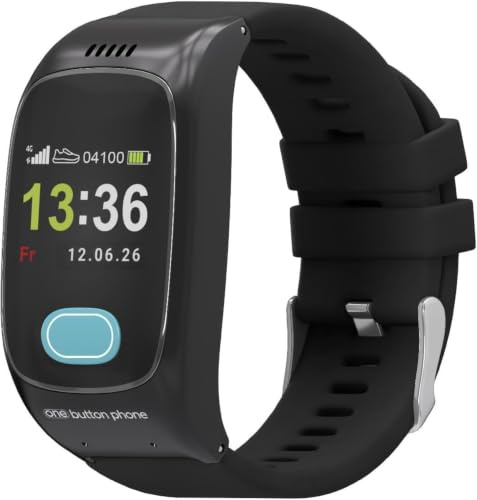one button phone | Reloj Teléfono GPS SOS Localizador Mayores | Sin Abono