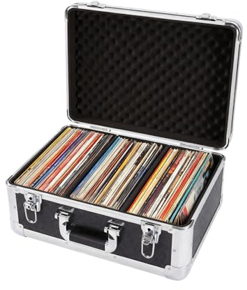 CD Storage Holds 60 CD's Carry Storage Case Aluminium