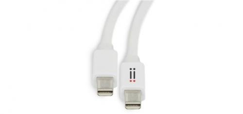 aiino Cavo da MDP A MDP 2 m, Cavo Accessorio Collegamento Apple Dotato di Mini Displayport ad Un iMac 27' e Porta Thunderbolt, Bianco