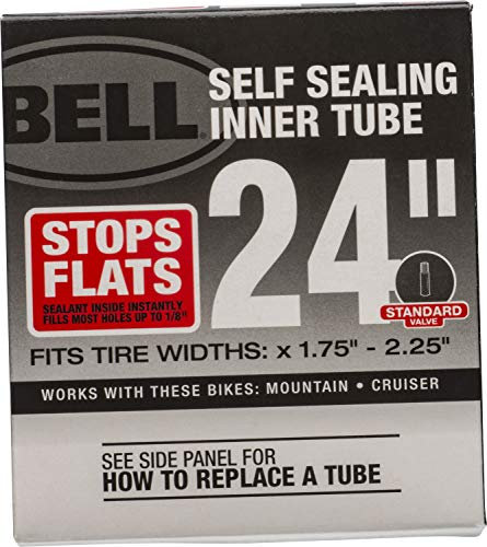 BELL Tubo Interior autosellado de 24 x 1.75 Pulgadas, Unisex, Schrader 24x1.75-2.25, 24 x1.75-2.25 Schrader