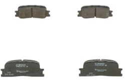 Bosch BP1267 - Brake Pads Car Rear Axle - Bosch Quality - Reduced Noise and Dust - ECE-R90 Certified - Copper-Free - 1 Set of 4 Pads