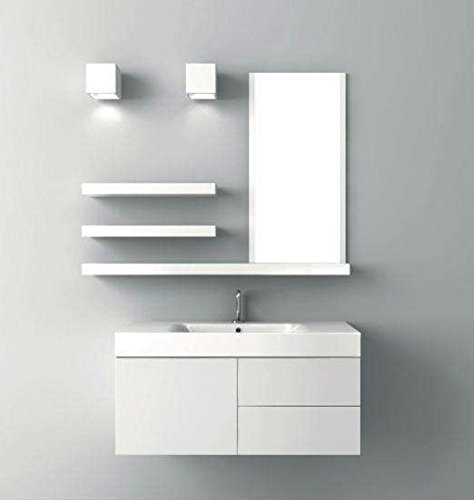 Ondyna Cristina - Lavabo - Lavabo céramique Cento 100cm à poser ou à suspendre - Ondyna WCE10045