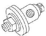 Kleinhuis Erdungsklemme 16mm für Flaggenstecker