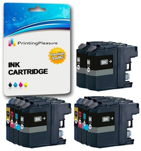 10 Druckerpatronen für Brother DCP-J4110DW MFC-J4410DW MFC-J4510DW MFC-J4610DW MFC-J470DW MFC-J6520DW MFC-J650DW MFC-J6920DW MFC-J870DW DCP-J152W | kompatibel zu Brother LC123XL LC-127XL LC-125XL