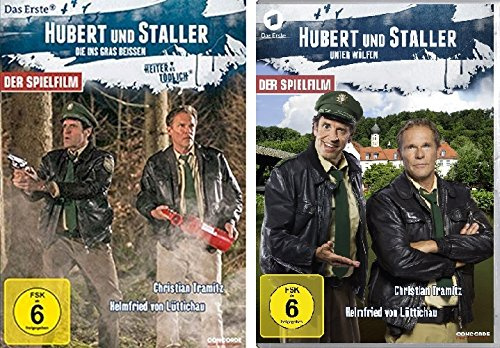 Hubert und Staller - 2 Spielfilme (die ins Gras beissen/unter Wölfen) im Set - Deutsche Originalware [2 DVDs]